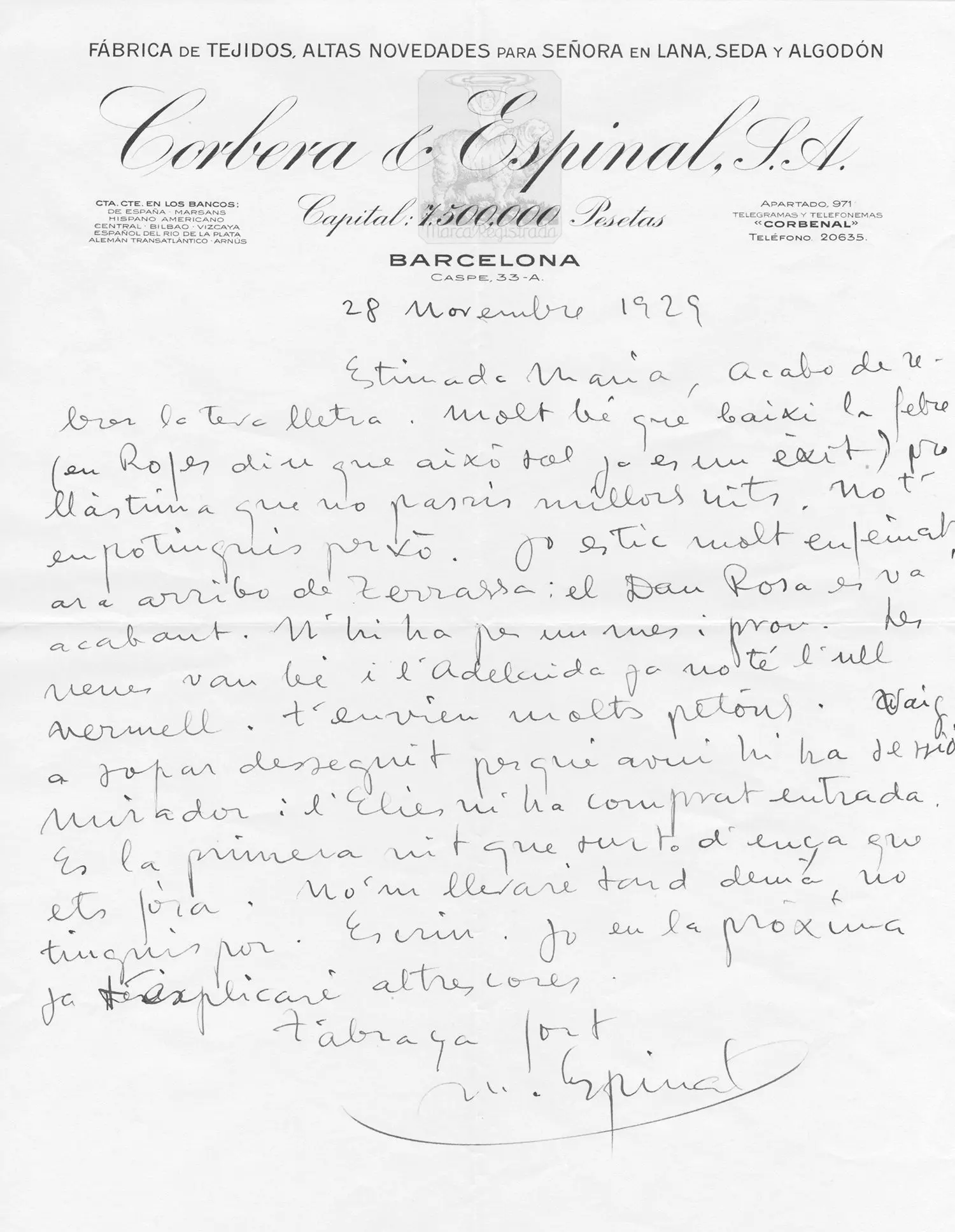 Página 1 (ref. espinal-1929-2)