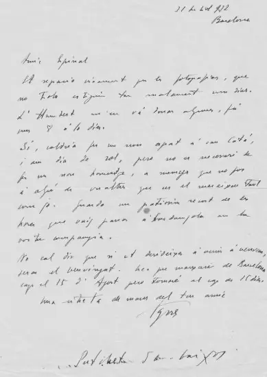 letter ref.togores-1932-1