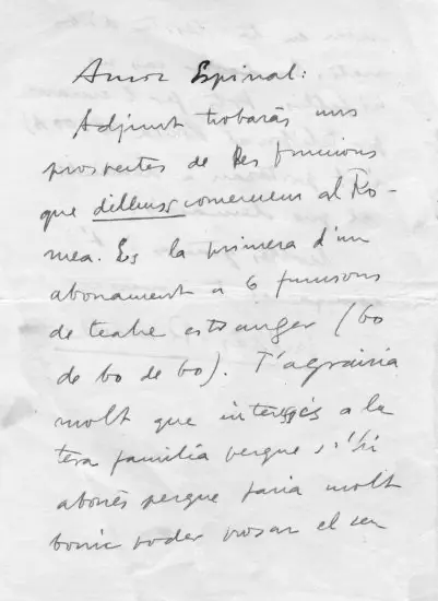 letter ref.millas-raurell-1922-1
