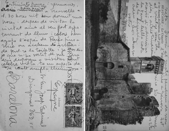 letter ref.espinal-1922-2